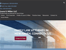 Tablet Screenshot of mitlerlaw.com